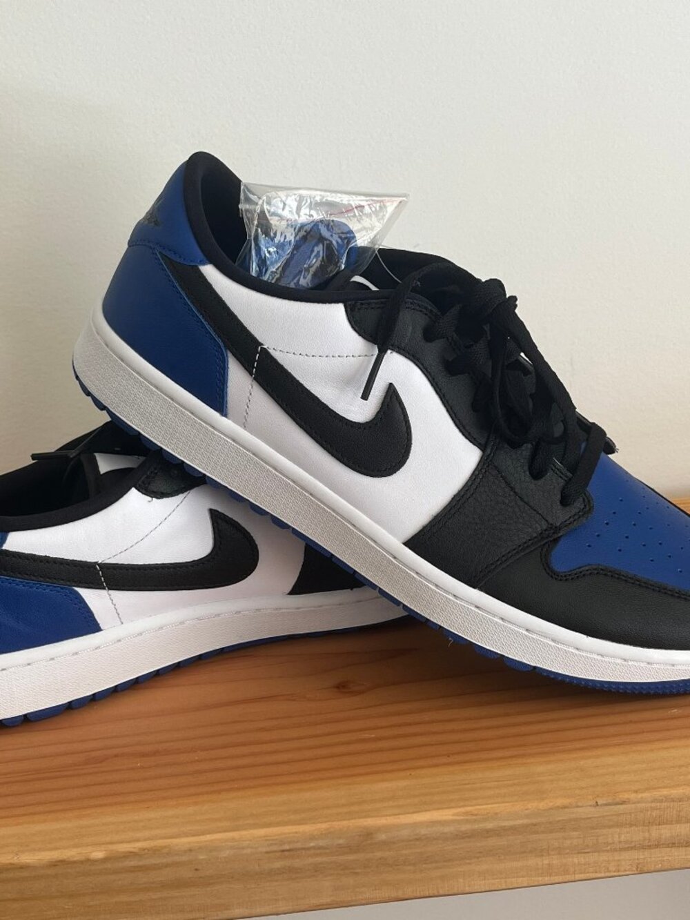Air Jordan 1 Retro Low Golf Royal Toe Size 14 NWOB